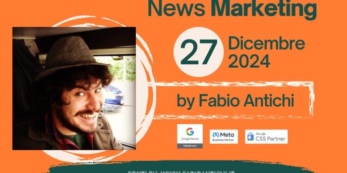 news marketing 27 dicembre